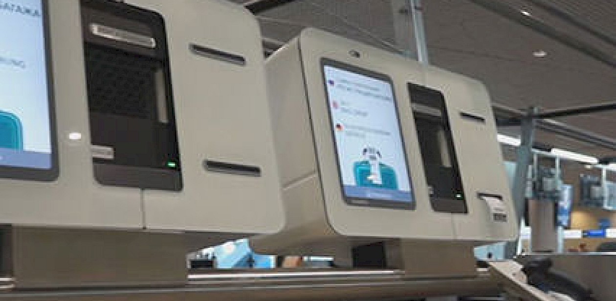 PENTA Scanner<sup>®</sup> Cube 台式扫描仪是 SITA 的全新 Scan&Fly 自助投包技术解决方案